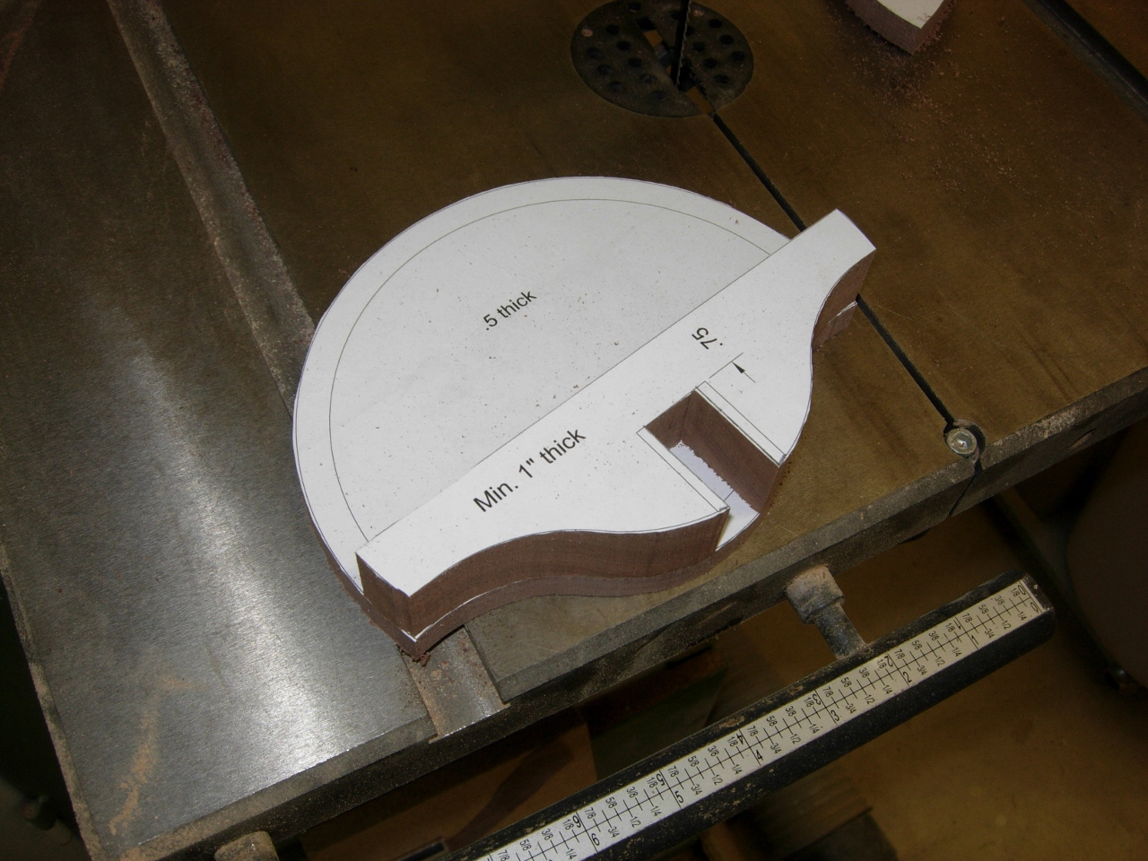 Turkey Fan Mount Plans | Midnight Woodworking throughout Free Printable Turkey Fan Mount Template