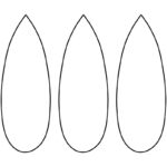 Turkey Feather Template (Free Printables)   The Best Ideas For Kids Inside Large Turkey Feather Cut Out Template