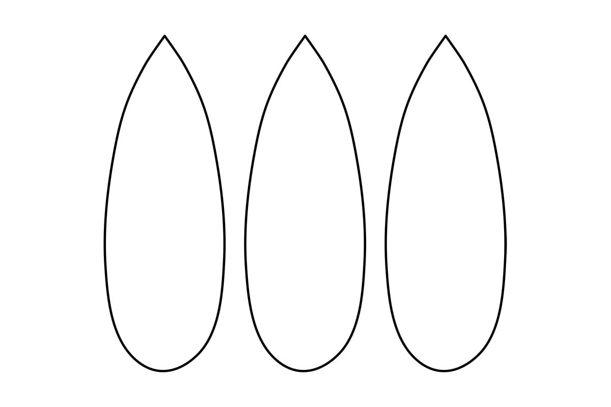 Turkey Feather Template (Free Printables) - The Best Ideas For Kids pertaining to Blank Turkey Template 5 Feather