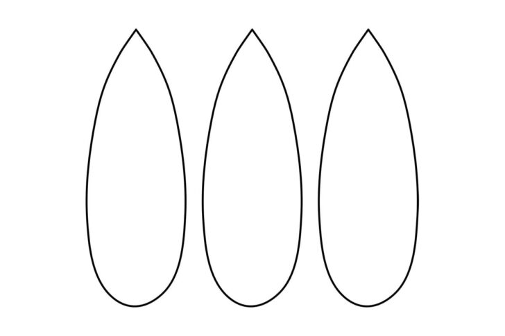 Free Turkey Feathers Template Free Turkey Feathers Template