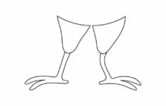 Turkey Feet Template Printable – Gridgit | Printable Turkey within Turkey Feet Template