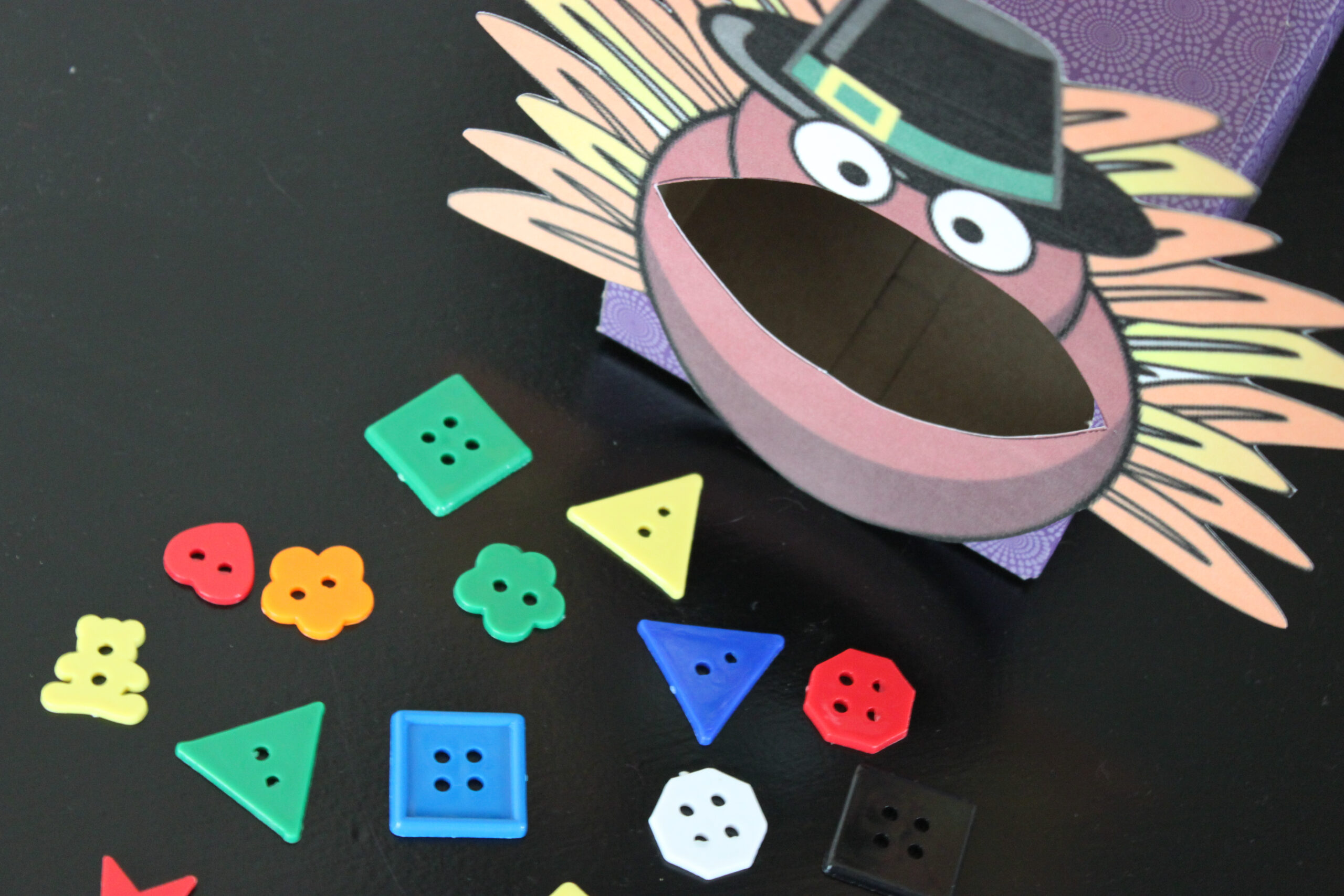 Turkey Game (Printable) - The Activity Mom intended for Feed the Turkey Template