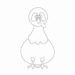 Turkey Handprint Craft For Toddlers   Freebie Finding Mom Inside Turkey Template Without Feathers