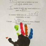 Turkey Handprint Keepsake & Poem | School Time Snippets Intended For Dltk Turkey Feather Template