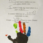 Turkey Handprint Keepsake & Poem | School Time Snippets With Regard To Dltk Turkey Template