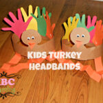 Turkey Headband Craft For Kids   Simply Today Life Throughout Preschool Turkey Headband Template