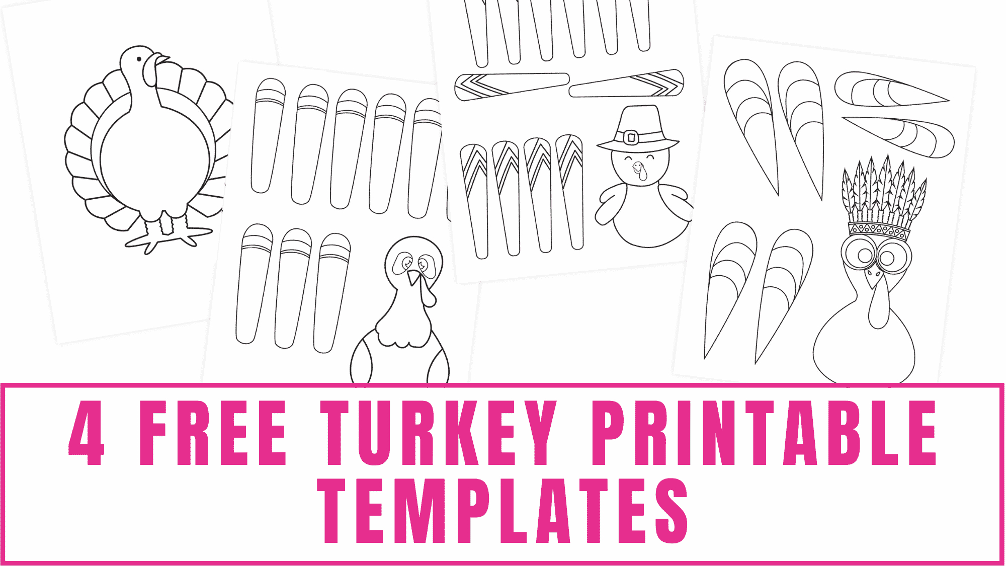 Turkey Headband Craft Template with regard to Turkey Headband Template Free Printable