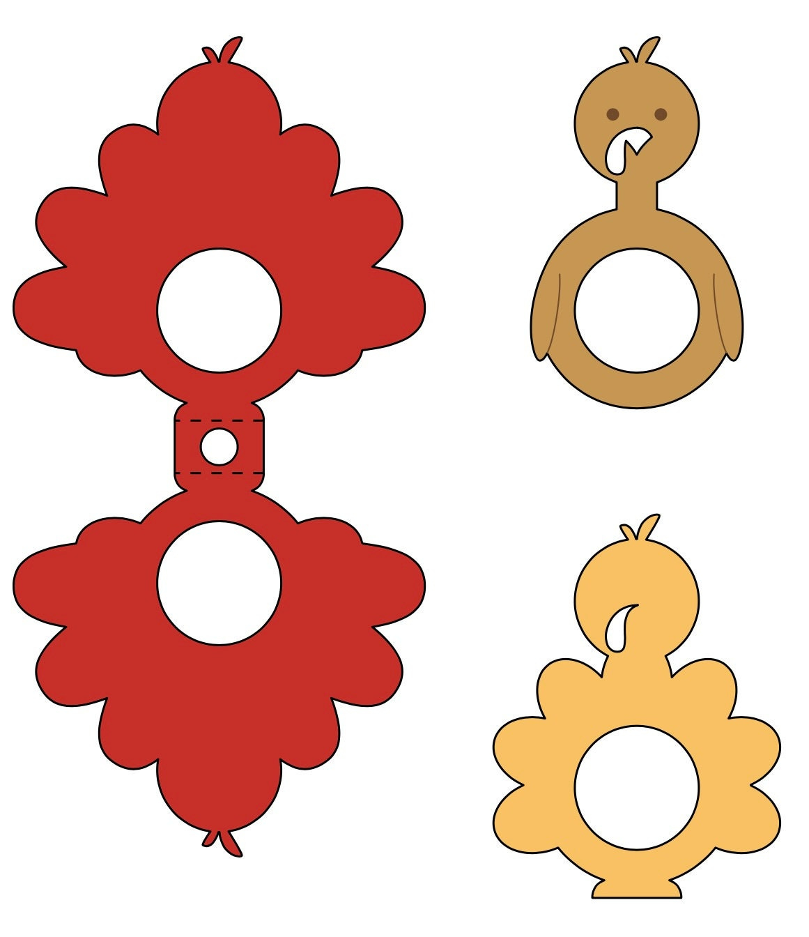 Turkey Lollipop Holder Svg File - Etsy within Free Printable Turkey Lollipop Holder Template