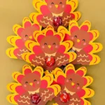 Turkey Lollipops   Cute Thanksiving Treat With Printable With Regard To Free Printable Turkey Lollipop Holder Template