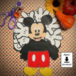 Turkey Mickey Mouse   Etsy Ireland In Mickey Mouse Turkey Disguise Template