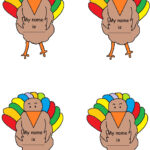 Turkey Name Tags For Turkey Name Tag Template