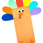 Turkey Paper Bag Craft   Kids Activity Zone In Turkey Paper Bag Puppet Templates Free