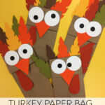 Turkey Paper Bag Puppets   Sew Woodsy For Turkey Paper Bag Puppet Template