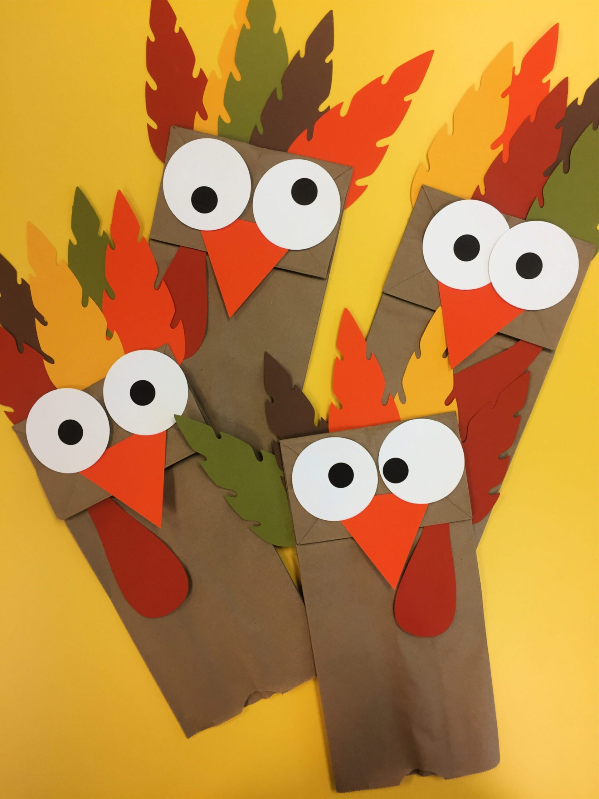 Turkey Paper Bag Puppets - Sew Woodsy with regard to Turkey Paper Bag Puppet Templates Free