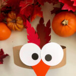 Turkey Paper Headbands   Sew Woodsy Intended For Printable Turkey Headband Template