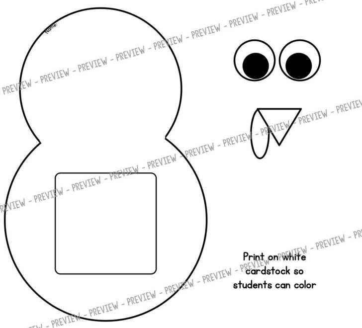 Turkey Nose Template