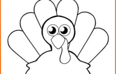 Turkey Template for Cute Turkey Template