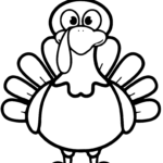 Turkey Template To Color   Crafty Morning With Template Of A Turkey