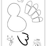 Turkey Templates (Free Pdf Printables) – Simply Love Coloring Regarding Easy Turkey Body Template