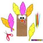 Turkey Templates (Free Printables)   Superstar Worksheets In Free Printable Turkey Template Paper Bag