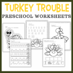 Turkey Trouble Printables   Worksheets Library Intended For Free Turkey Trouble Template