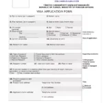 Turkey Visa Form ≡ Fill Out Printable Pdf Forms Online In Travel Insurance For Turkey From Pakistan Template