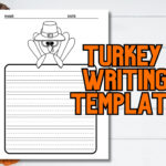Turkey Writing Template, Thanksgiving Writing Template, Fall Within Turkey Writing Template Free