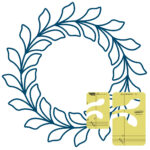 Westalee Design 2Pc Feathered Leaf Circle Wreath Template Set Intended For Feather Wreath Quilt Template Westalee Ruler Work