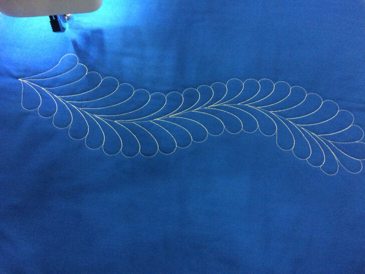 Feather Spine Template