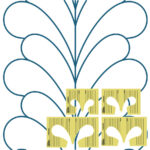 Westalee Design Feather Templates | Sew Steady Within Westalee Feather Template Set