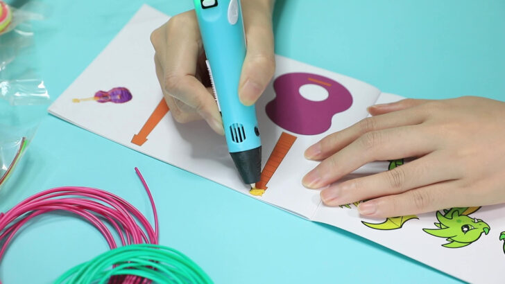 3d Pen Template Feather