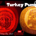 Wow Your Guests With This Festive Turkey Pumpkin Carving Tutorial For  Thanksgiving! Intended For Turkey Template For Pumpkin Carving