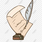 Write A Feather Pen And Ink, Letter, Ink, Feather Pen Png Image Pertaining To Feather Letter Writing Template