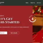 10 Christmas Website Design Ideas To Boost Sales Within Christmas Ecommerce Website Template