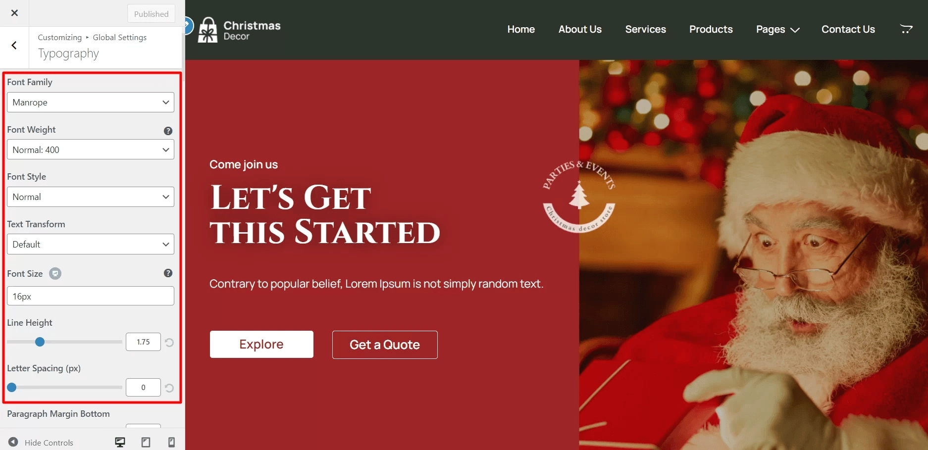 10 Christmas Website Design Ideas To Boost Sales within Christmas Ecommerce Website Template