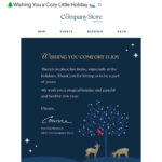 10 Holiday Email Templates & Examples To Engage & Sell Throughout Christmas Email Template To Clients