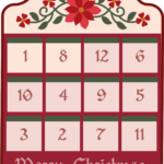 12 Days Of Christmas' Advent Calender 2023 Intended For 12 Days Of Christmas Calendar Template