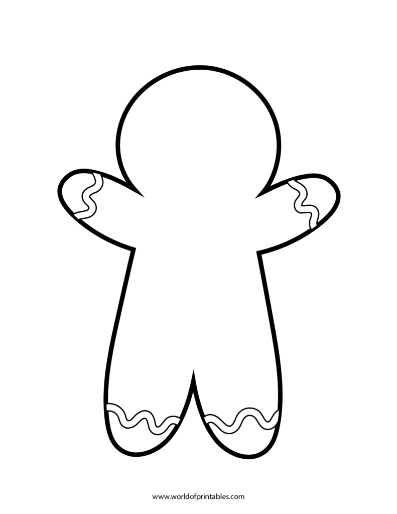 125 Free Christmas Template Printables - World Of Printables inside Christmas Cut Out Template