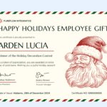 15 Christmas Gift Certificate Templates To Download For Free Pertaining To Christmas Gift Certificate Free Template