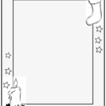 16 Free Letter To Santa Templates For Kids   Christmas Page Intended For Black And White Christmas Letter Template