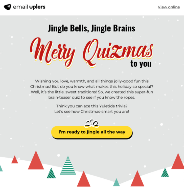 Christmas Email to Clients Template