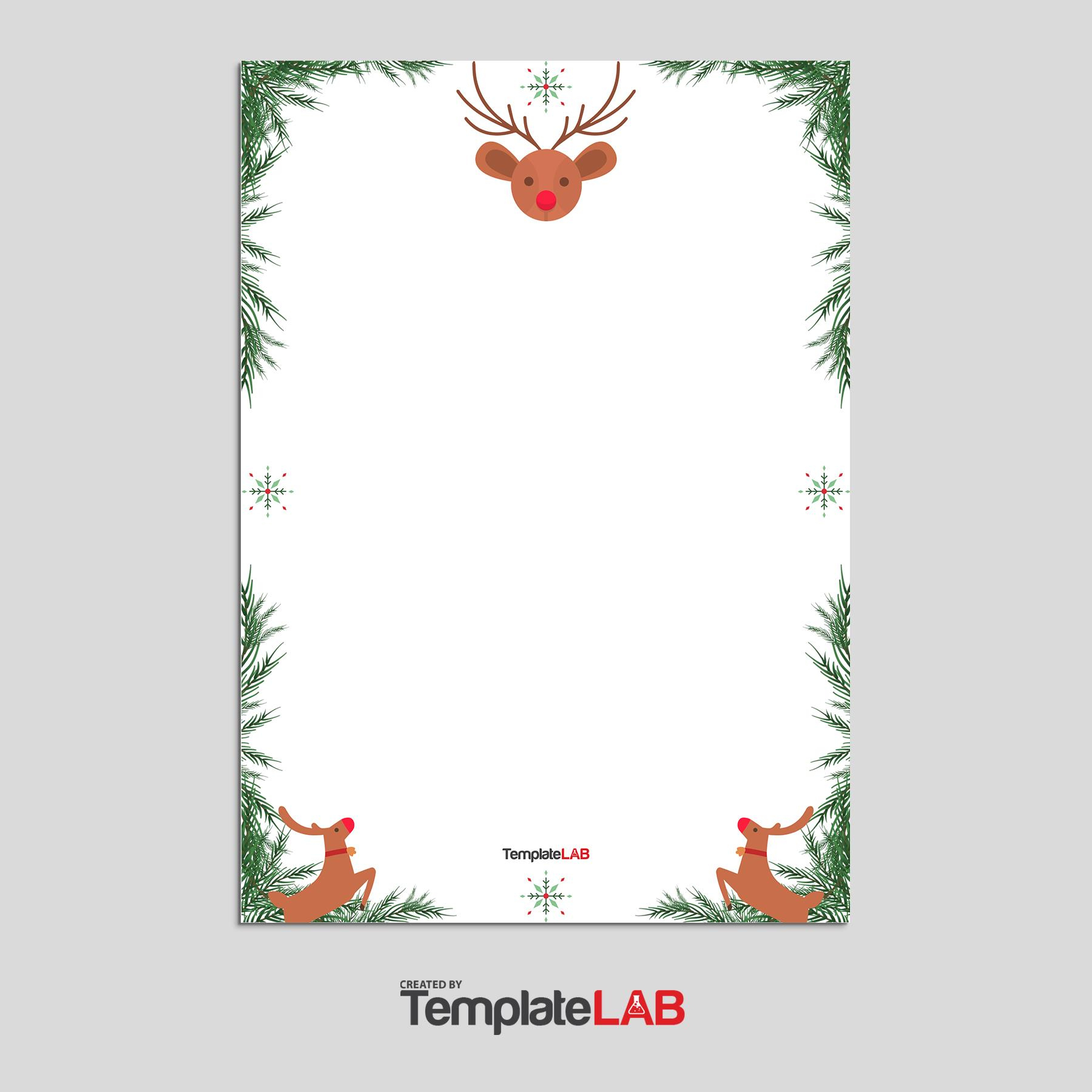 18 Free Christmas Borders [Word, Photoshop, Powerpoint] pertaining to Christmas Document Template
