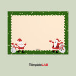 18 Free Christmas Borders [Word, Photoshop, Powerpoint] With Christmas Card Border Template Free