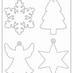 200 Printable Christmas Ornaments (Free Templates) Throughout Christmas Decorations Template