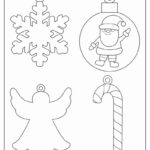 200 Printable Christmas Ornaments (Free Templates) With Christmas Decoration Template Free Printable