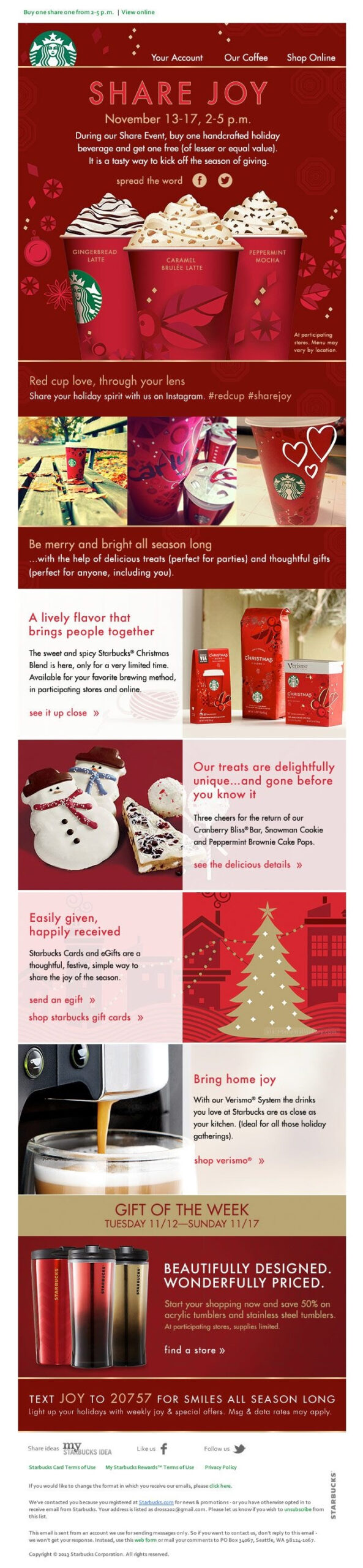 22 Inspirational Christmas Html Email Templates intended for Christmas Email Blast Template