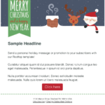 25+ Beautiful Holiday Email Marketing Templates [You Can Use For Throughout Christmas Closing Email Template