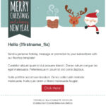 25+ Beautiful Holiday Email Marketing Templates [You Can Use For Throughout Christmas Email Free Template
