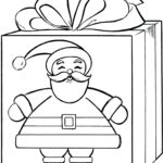 25 Free Christmas Coloring Pages: Unique!   The Graphics Fairy Inside Christmas Box Template To Colour