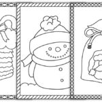 3 Cute Free Printable Holiday Cards To Color (For Kids & Adults Pertaining To Christmas Card Template For Kids To Color